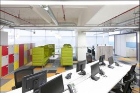 上海室内办公室设计装饰效果图