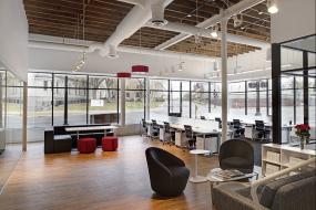 2018年上海室内办公室装修效果图