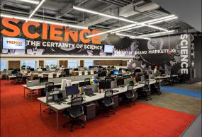 上海个性办公室设计装饰效果图