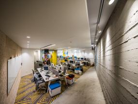 上海高档办公室装修实景图图片