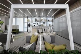 最新女老总办公室装饰实景图