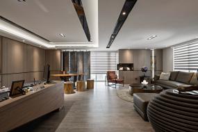 女老总办公室装修效果图