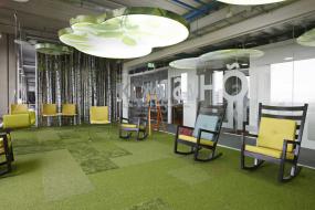 最新上海办公室地板效果图