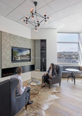 电商办公室装修高清效果图