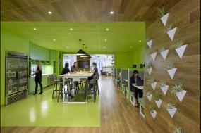 最新电商办公室装饰效果图