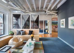 电商办公室装修装潢效果图