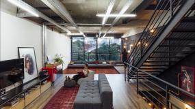 敞开式办公室装修效果图