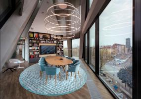 敞开式办公室效果图片