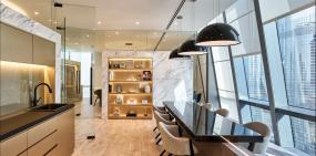 办公室地砖效果图片