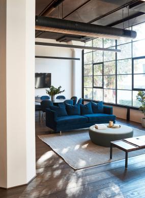 超大办公室装潢效果图片