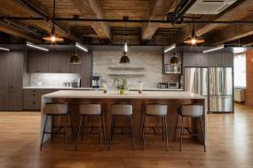 最新超大办公室装饰效果图片