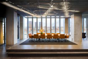 300平米办公室装修高清效果图