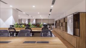 最新300平米办公室装修图片