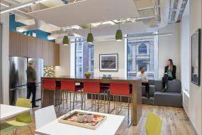 高端挑高办公室装修效果图