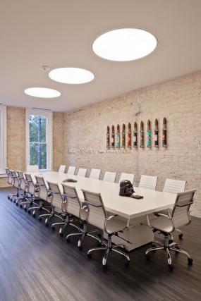 办公室矿棉板吊顶装修图片