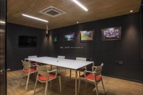 办公室生态木吊顶装饰效果图片库