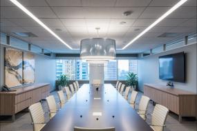 办公室矿棉板吊顶装饰效果图片