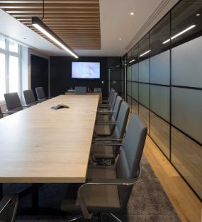 办公室生态木吊顶装修装潢效果图