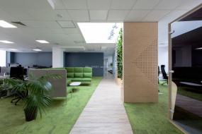 办公室pvc扣板吊顶装潢设计效果图片