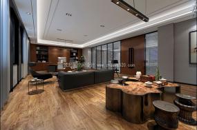 高端办公室文件柜装修效果图