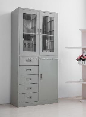 高档办公室文件柜装修图片