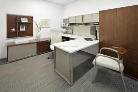 办公室文件柜装饰效果图片