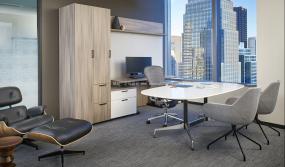 办公室文件柜装修高清图片