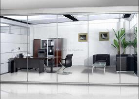 办公室屏风装修高清效果图