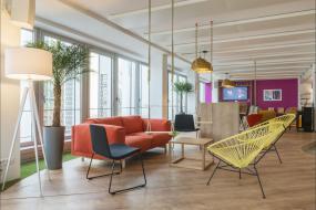 办公室吊顶龙骨装潢效果图片