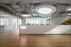 办公室吊顶龙骨装修实物图片