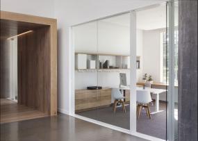 2018老总办公室石膏板吊顶装修效果图