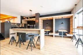 办公室石膏板吊顶装潢图片