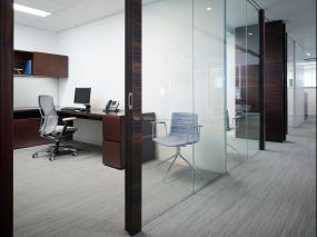 老总办公室石膏板吊顶装修效果图片