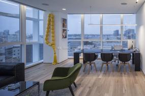 2018年老总办公室石膏板吊顶装修效果图