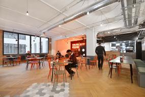 办公室石膏板造型顶装潢效果图片