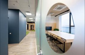 办公室石膏板造型顶装潢设计效果图片