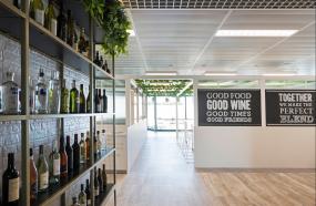 高端办公室石膏板造型顶装修图片