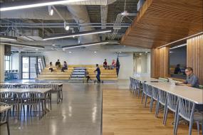 裸顶办公室装饰效果图片