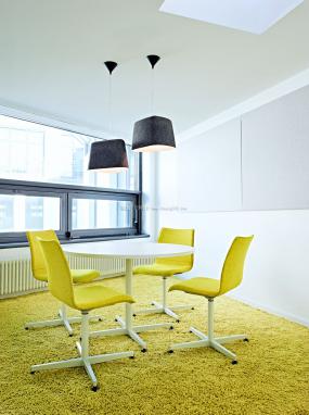 办公室天花石膏板装潢效果图