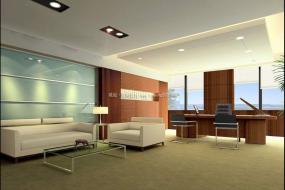 最新办公室天花石膏板装饰效果图片