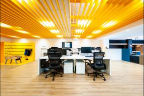 集团公司办公室装修实景图片