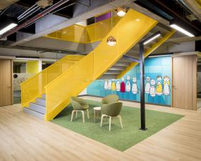 最新集团公司办公室装饰效果图