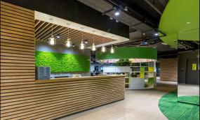 2018监理公司办公室装修效果图