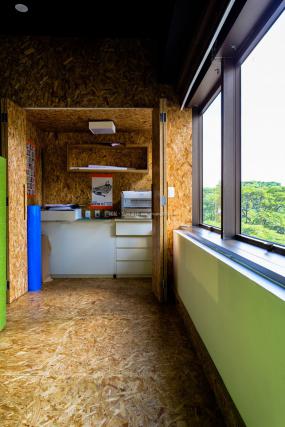 环保公司办公室装修高清图片