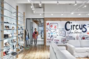 环保公司办公室装潢效果图