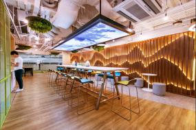 环保公司办公室装饰效果图片