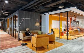 高端监理公司办公室装修效果图