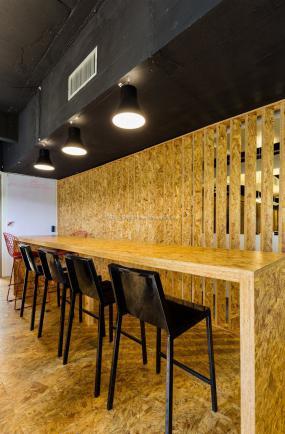 环保公司办公室装潢效果图片