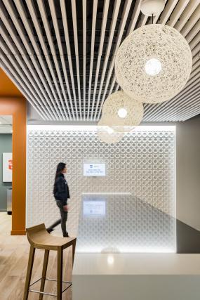 环保公司办公室装修实景图图片