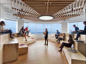 环保公司办公室装修效果图